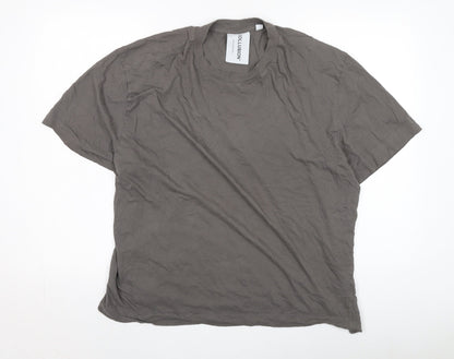 Mens UK Size 2XL COLLUSION Grey  T-Shirt