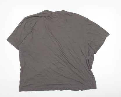 Mens UK Size 2XL COLLUSION Grey  T-Shirt