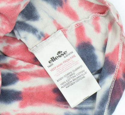 Ellesse Teens Multicoloured Tie-Dye T-Shirt