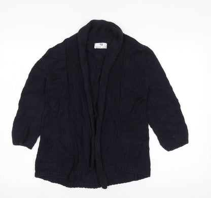 Womens UK Size 10 Peter Hahn Black Cardigan Jumper