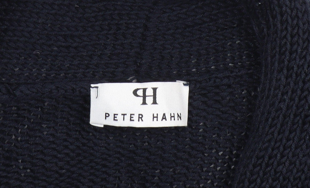 Womens UK Size 10 Peter Hahn Black Cardigan Jumper