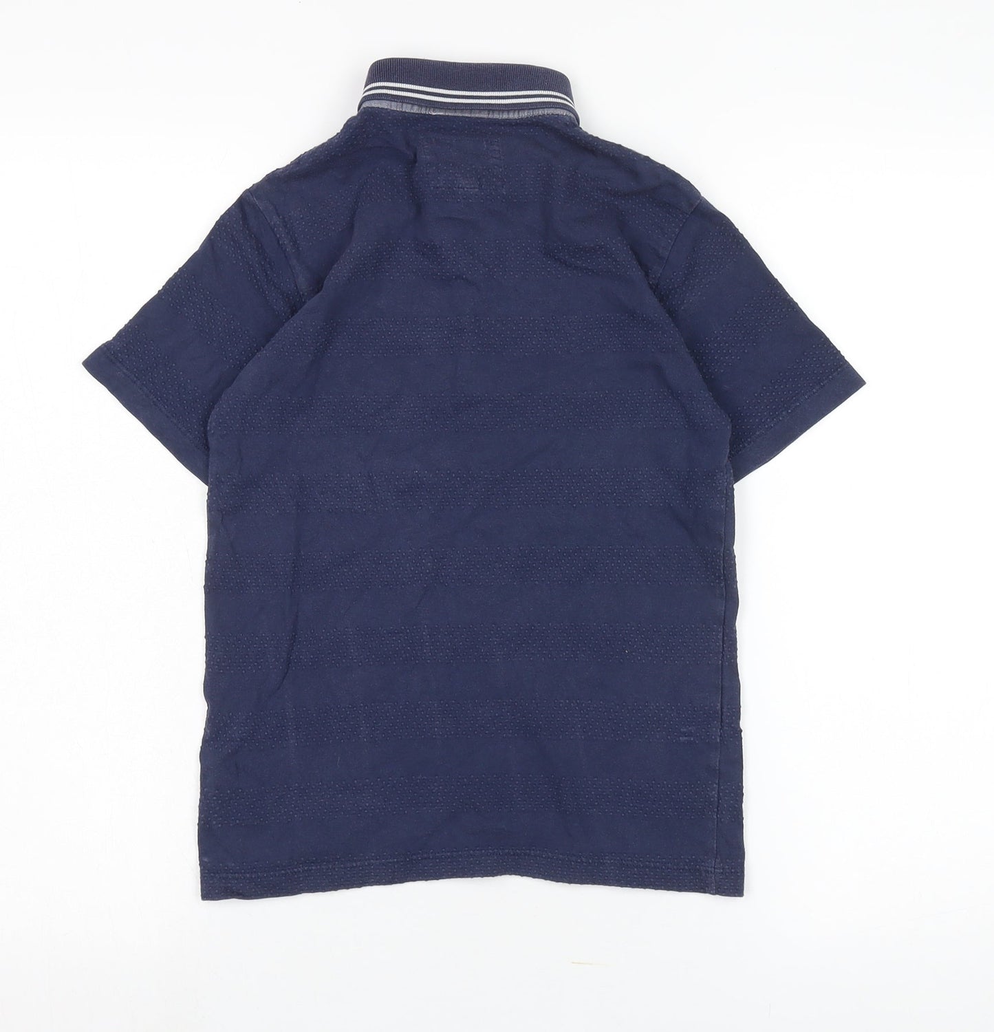 Jasper Conran Boys Blue Polo Shirt Size 6Y - Classic Logo Design