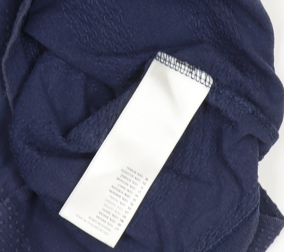 Jasper Conran Boys Blue Polo Shirt Size 6Y - Classic Logo Design