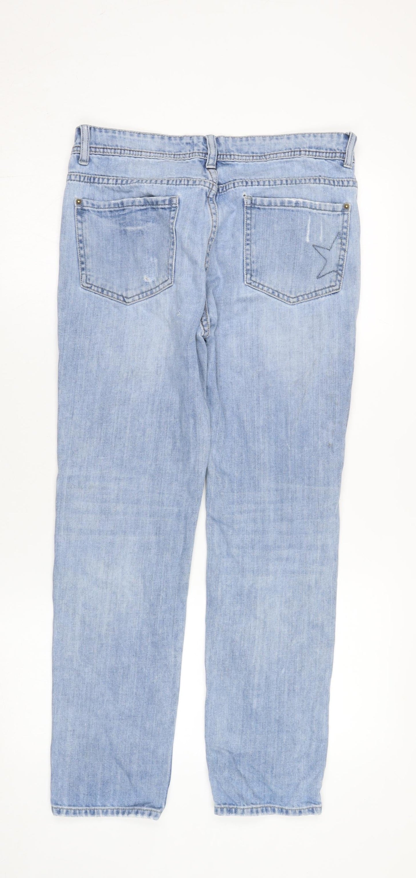 Hush Men's Light Blue Straight Jeans - M