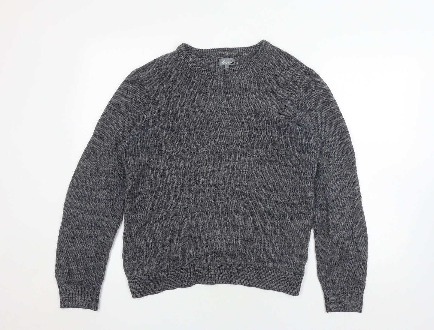 Womens UK Size M Linea Grey Pullover Jumper