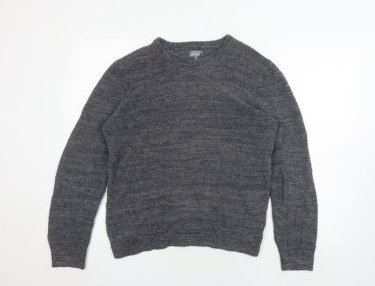 Womens UK Size M Linea Grey Pullover Jumper