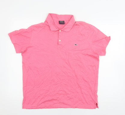 Paul & Shark Men's Pink Polo Shirt L - Casual Style