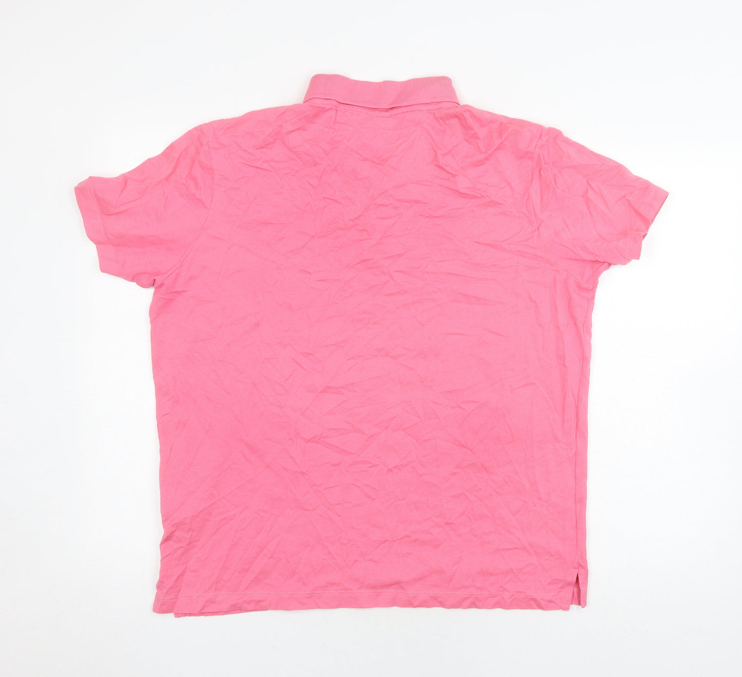 Paul & Shark Men's Pink Polo Shirt L - Casual Style