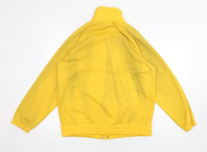 Mens UK Size M trakman Yellow Windbreaker Coat