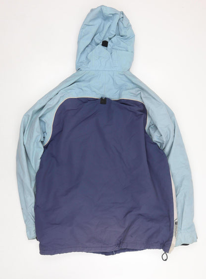 Mens UK Size L Rusty Blue Puffer Jacket