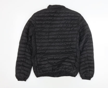 E SPORTS Kids Black Puffer Jacket, Small, Winter Outdoor