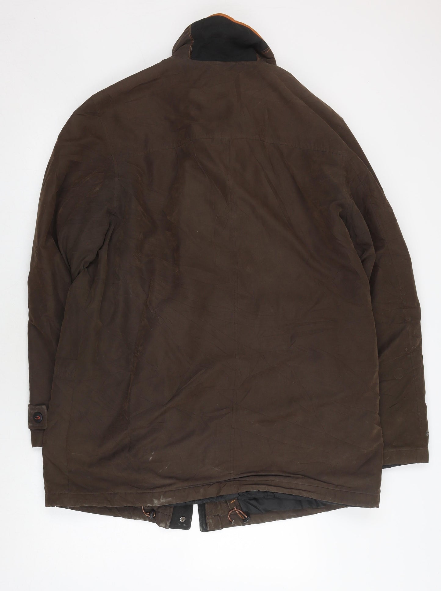 Mens UK Size 44 Di Cania Brown Military Jacket