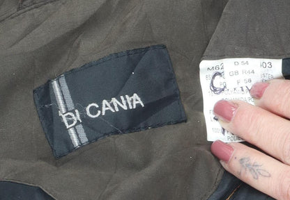 Mens UK Size 44 Di Cania Brown Military Jacket