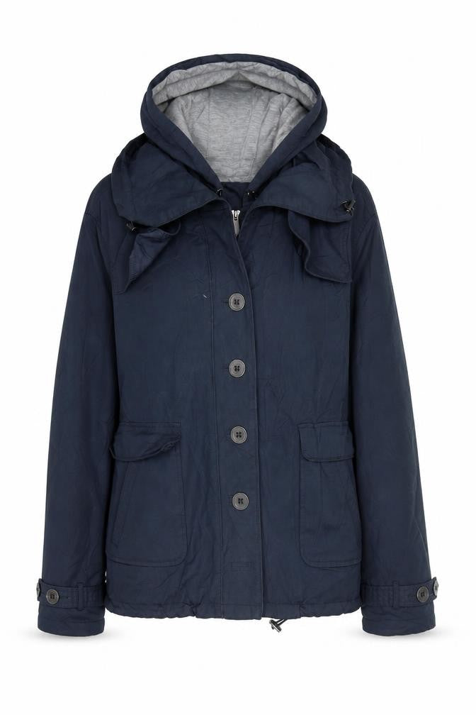 Womens UK Size 12 Debenhams Blue Parka Coat