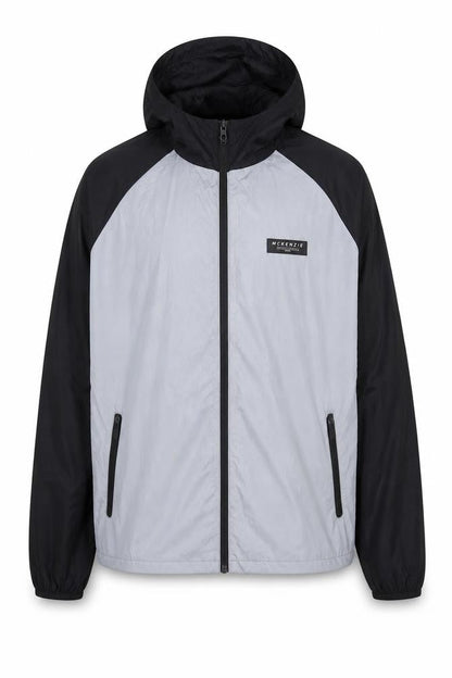 Mens UK Size XL McKenzie Black Windbreaker Coat