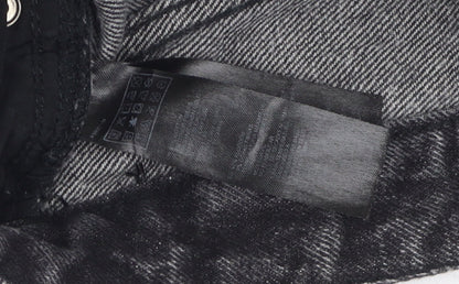 Forever 21 Black Women Cut-Off Denim Shorts Size 6