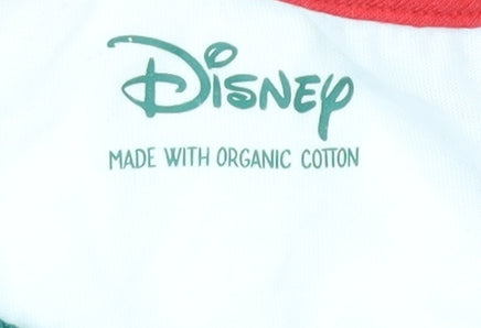 Unisex Adults UK Size 8-10 Disney Multicoloured Basic T-Shirt