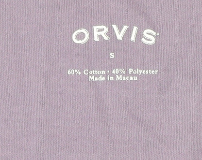 Orvis Women's Purple Scoop Neck Tank, Size S, Casual Cotton Blend