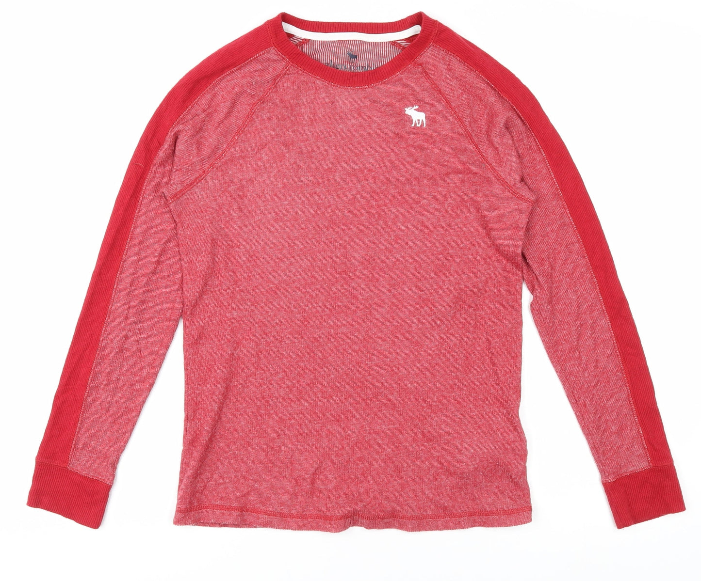 Abercrombie Kids Red Boys Casual Long Sleeve Pullover Top 13-14