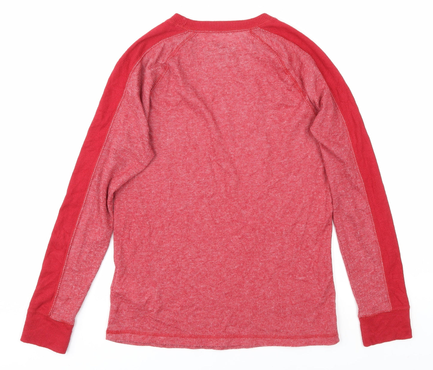 Abercrombie Kids Red Boys Casual Long Sleeve Pullover Top 13-14