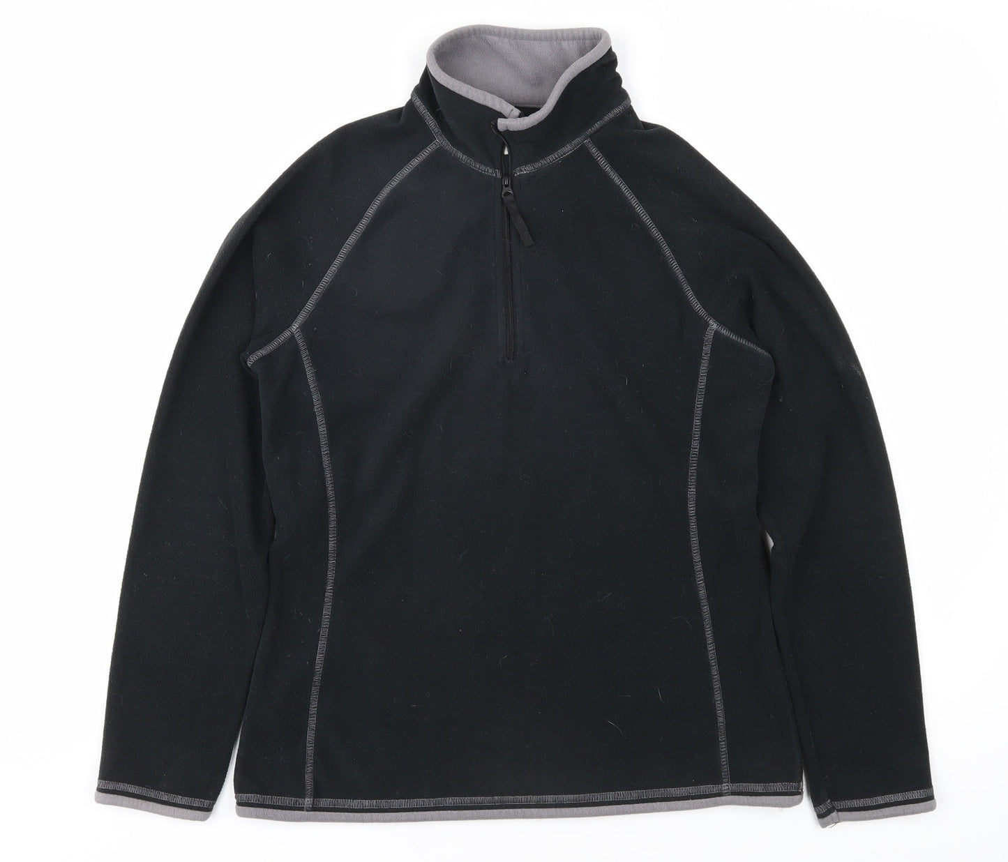 Womens UK Size 10 Mountain Warehouse Black Pullover Sweatshirt