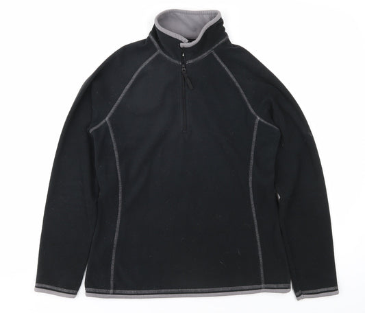 Womens UK Size 10 Mountain Warehouse Black Pullover Sweatshirt