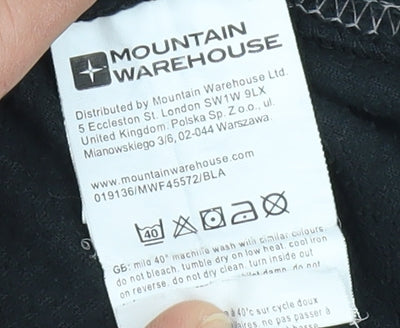 Womens UK Size 10 Mountain Warehouse Black Pullover Sweatshirt
