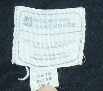 Womens UK Size 10 Mountain Warehouse Black Pullover Sweatshirt