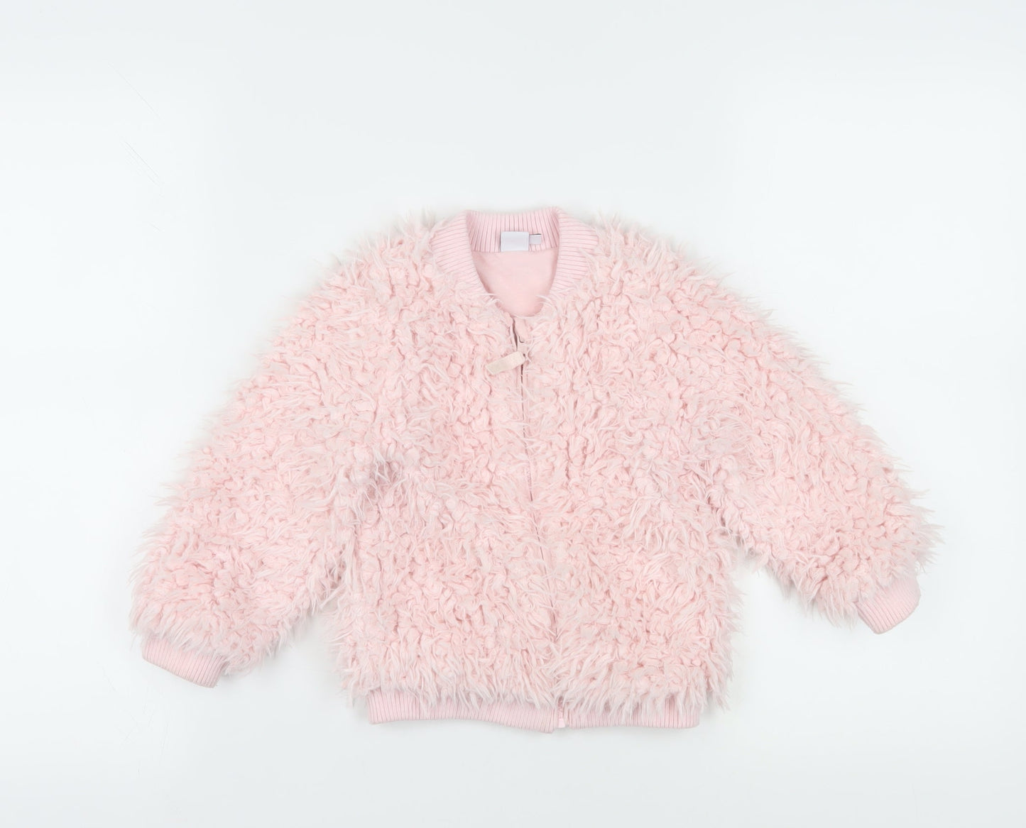 Mini Club Girls Pink Bomber Jacket, Size 2-3 Years
