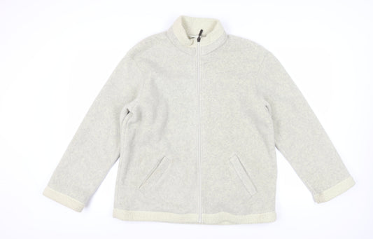Womens UK Size 14 Marks and Spencer White Basic Jacket