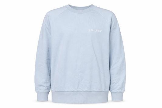 Collusion Women's Blue Crew Neck Sweatshirt Size 12