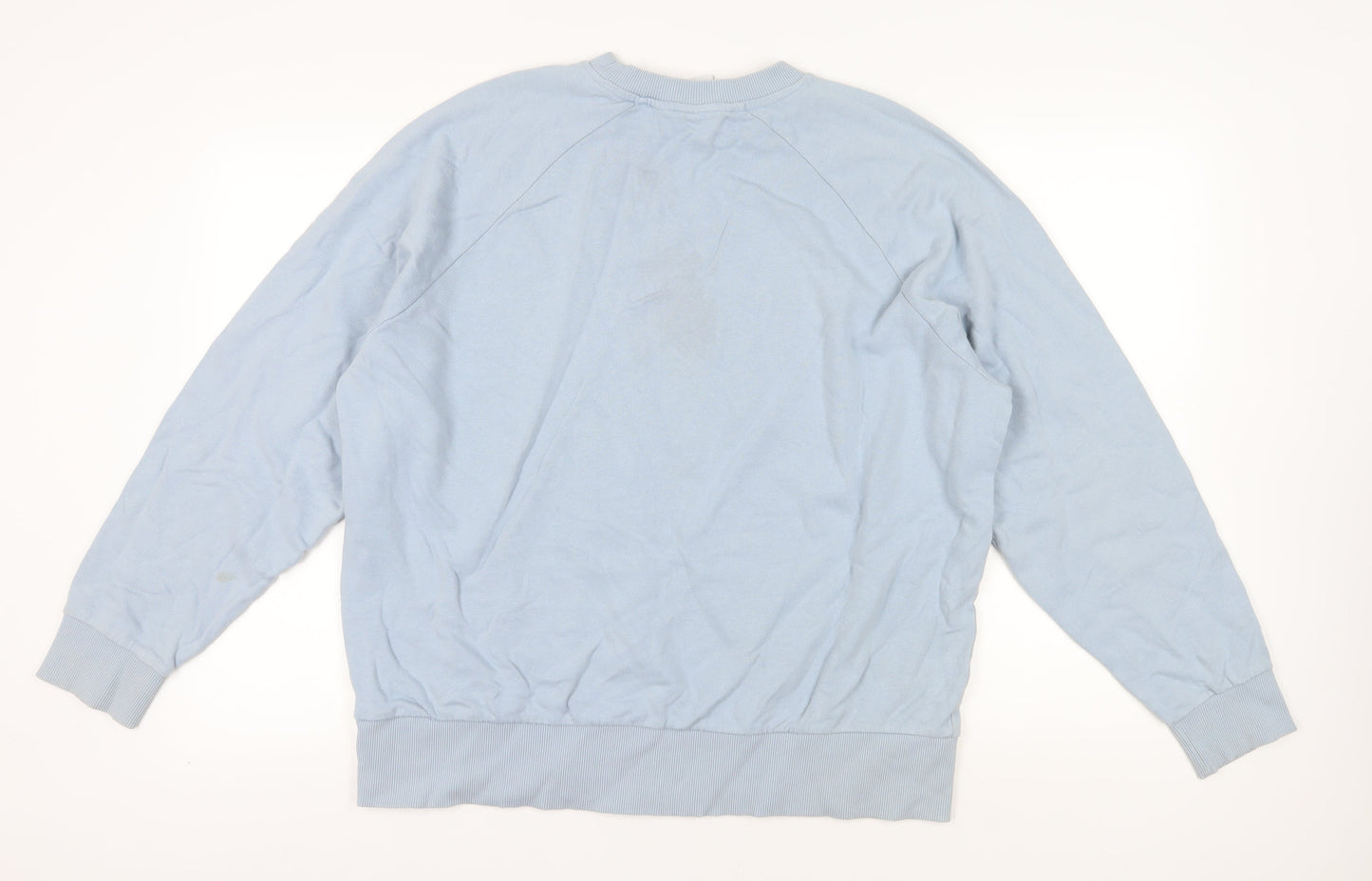 Collusion Women's Blue Crew Neck Sweatshirt Size 12