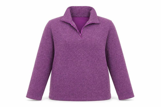 Womens UK Size S Bonmarché Purple Pullover Sweatshirt