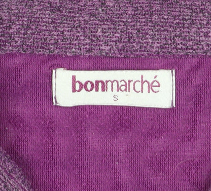 Bonmarché Women's Purple Knitted Pullover Sweatshirt, Size S