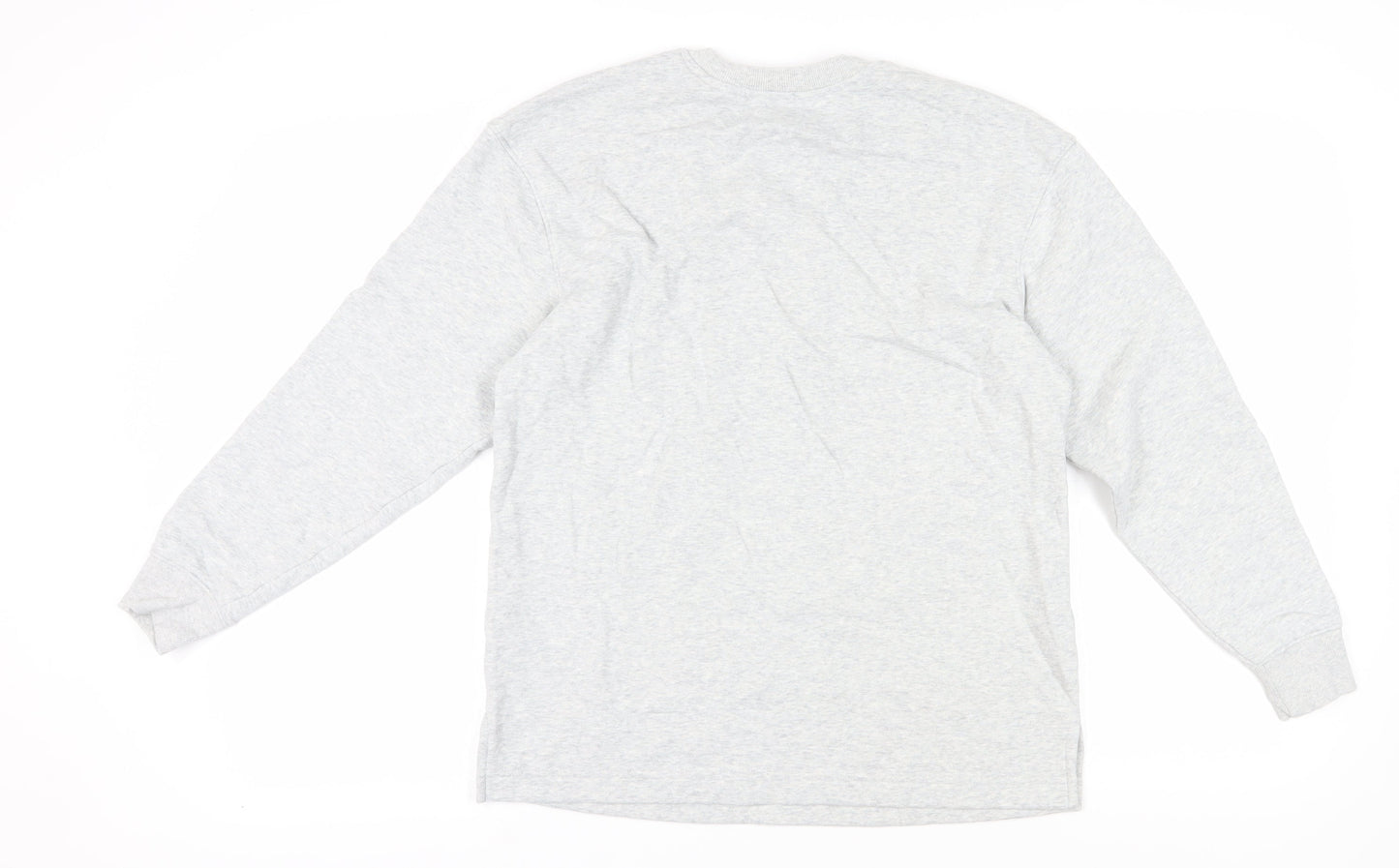 Mens UK Size S Marks and Spencer Grey Pullover Sweatshirt