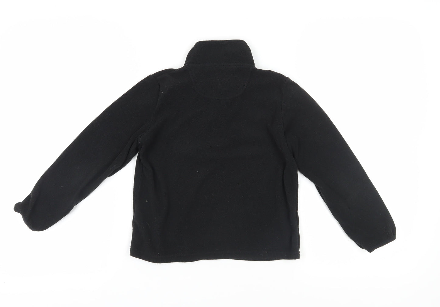 Peter Storm Boys Black Fleece Pullover Sweatshirt 7-8 Years