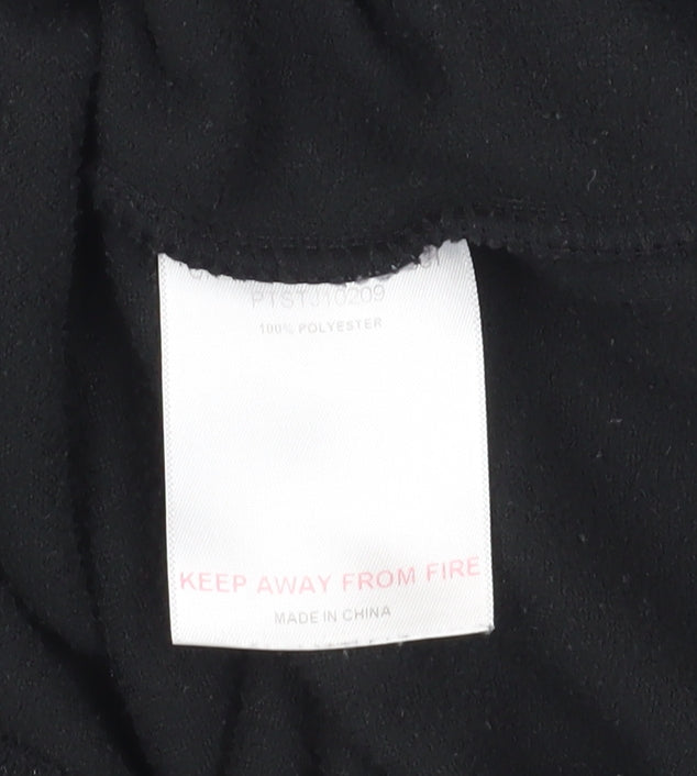 Peter Storm Boys Black Fleece Pullover Sweatshirt 7-8 Years