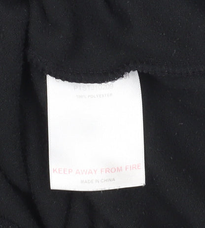 Peter Storm Boys Black Fleece Pullover Sweatshirt 7-8 Years