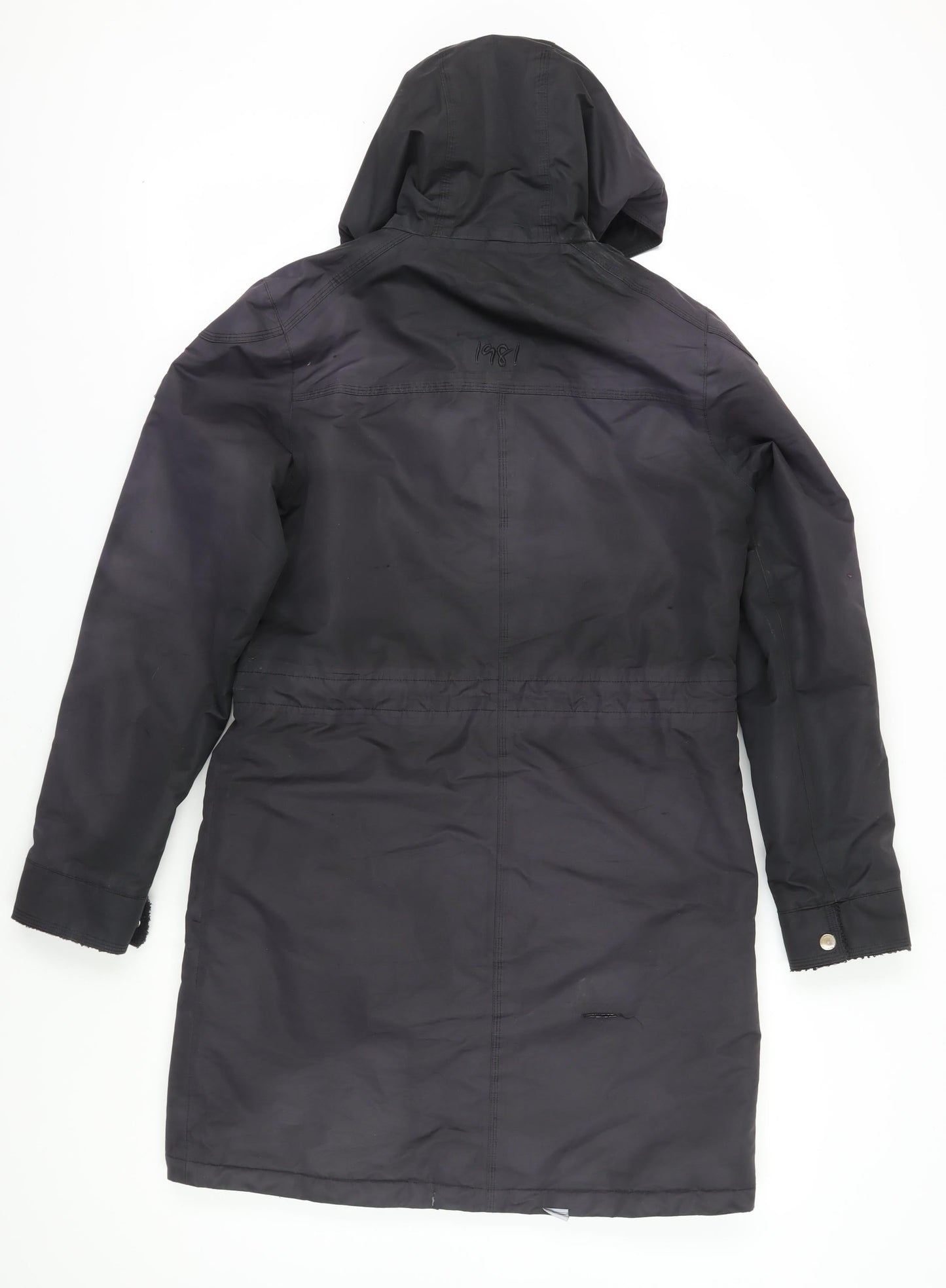 Womens UK Size 10 Regatta Black Parka Coat