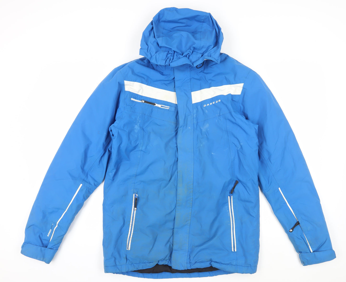 Mens UK Size S Dare 2B Blue Rain Coat