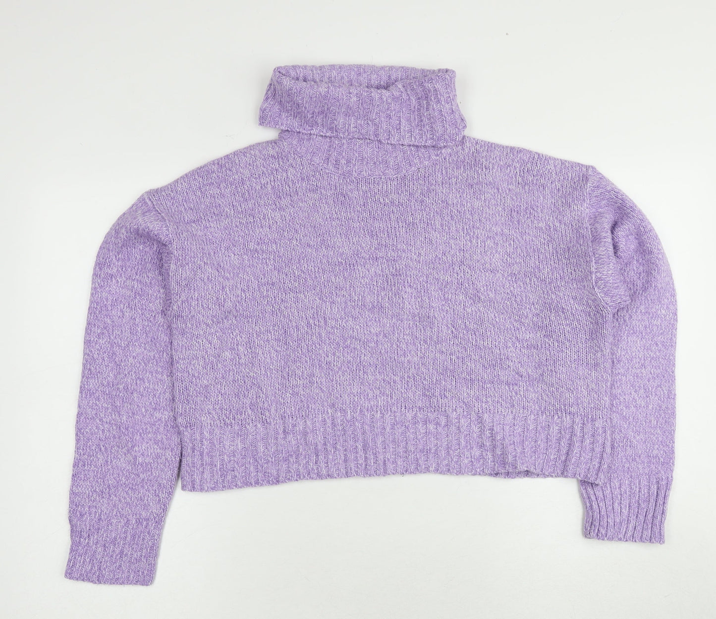 Womens UK Size 14 Brave Soul Purple Pullover Jumper
