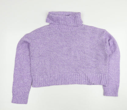 Womens UK Size 14 Brave Soul Purple Pullover Jumper
