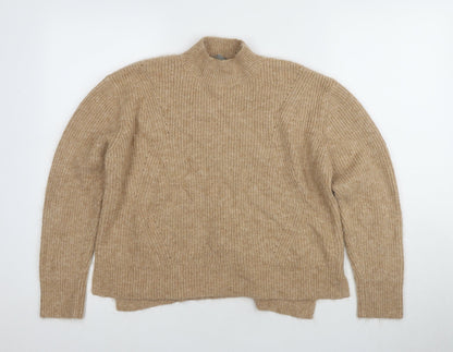 Womens UK Size L Oasis Beige Pullover Jumper