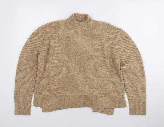 Womens UK Size L Oasis Beige Pullover Jumper