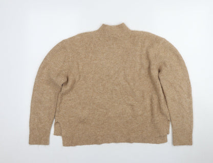 Womens UK Size L Oasis Beige Pullover Jumper