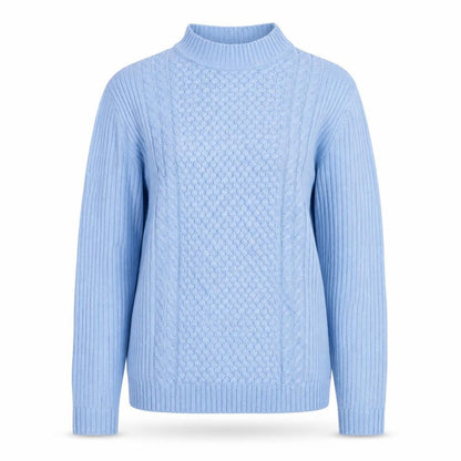 Womens UK Size L Isle Essentials Blue Jumper Jumper