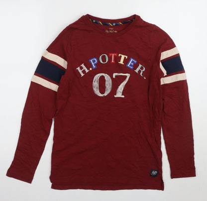 Marks and Spencer Boys Red Harry Potter Pyjama Top 12-13 Years