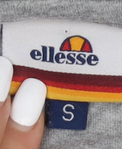 Mens UK Size S ellesse Grey  T-Shirt