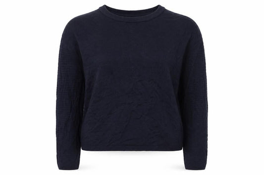 Womens UK Size S Jacqueline de Yong Navy Pullover Jumper