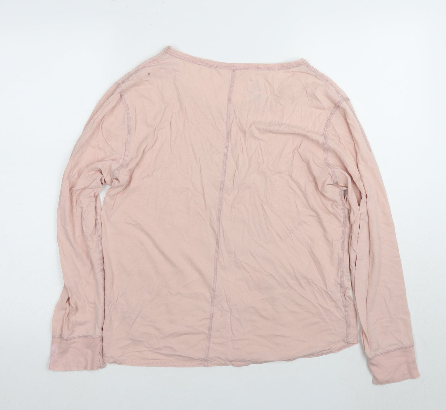 Womens UK Size M Gap Pink Basic T-Shirt